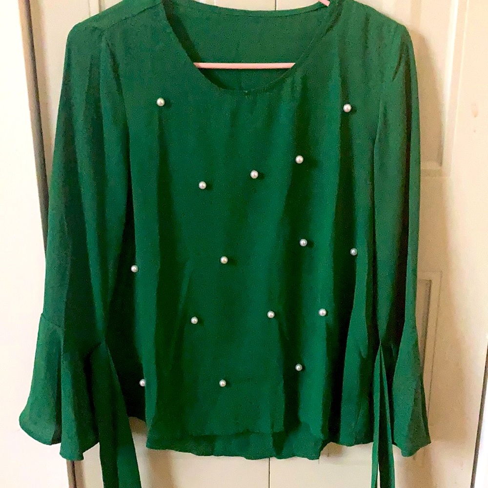 Ugly but cute Xmas blouse